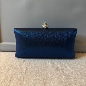 Elegant Blue Clutch Bag
